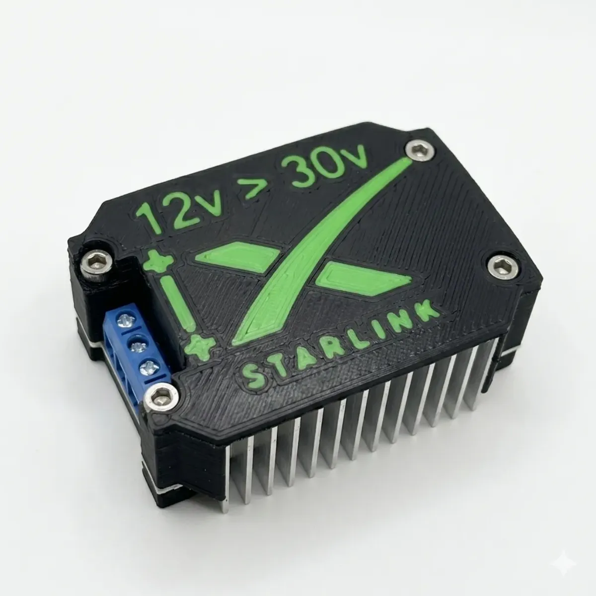 Conversor de energia veicular 12V/24V para 30V para Starlink