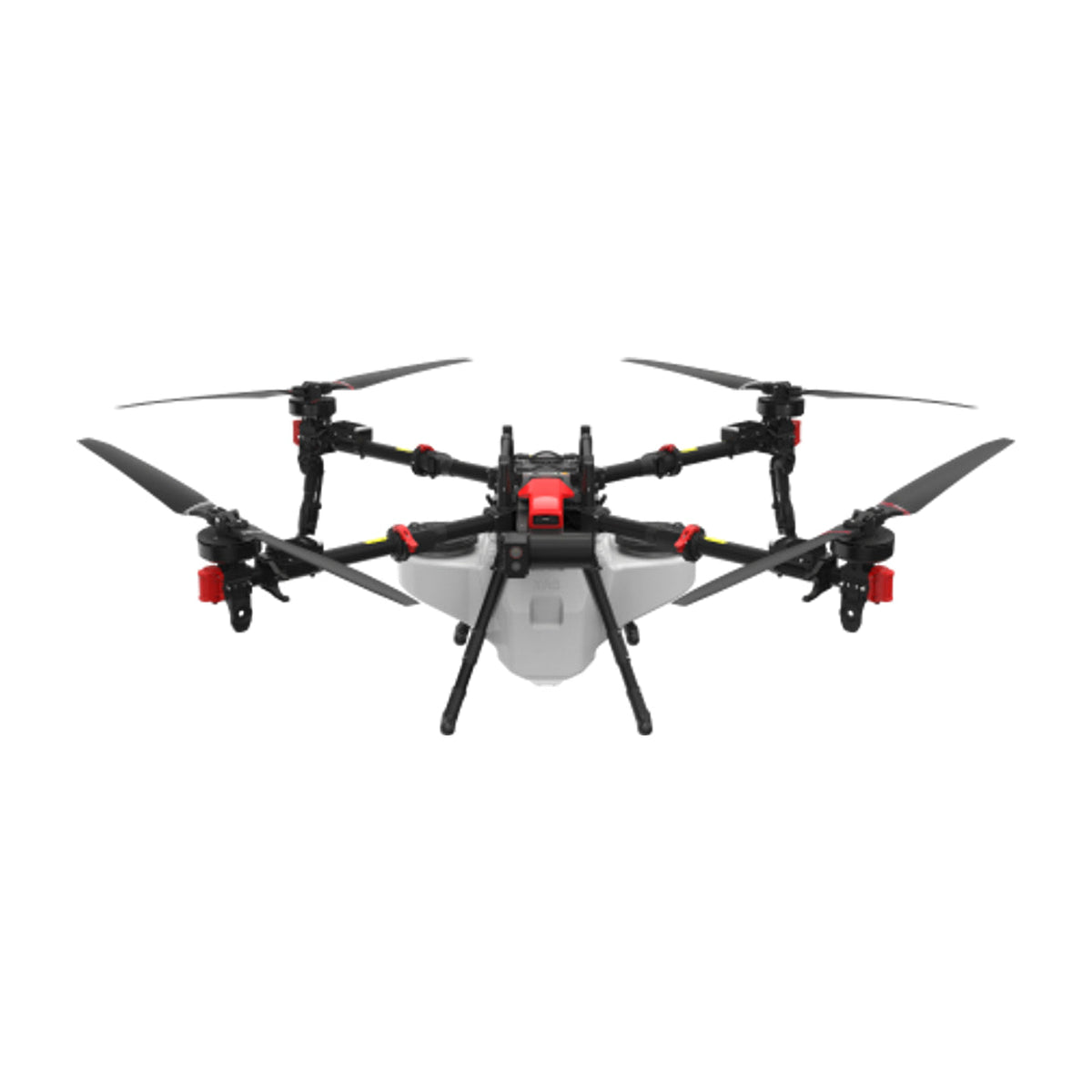 Drone agrícola XAG P150 70L visto de frente