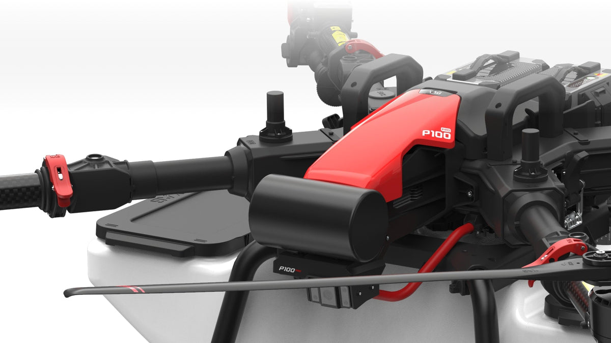Motor e braço do drone agrícola XAG P100 Pro