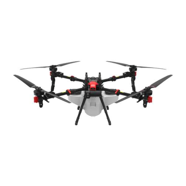 Drone agrícola XAG P150 70L visto de frente